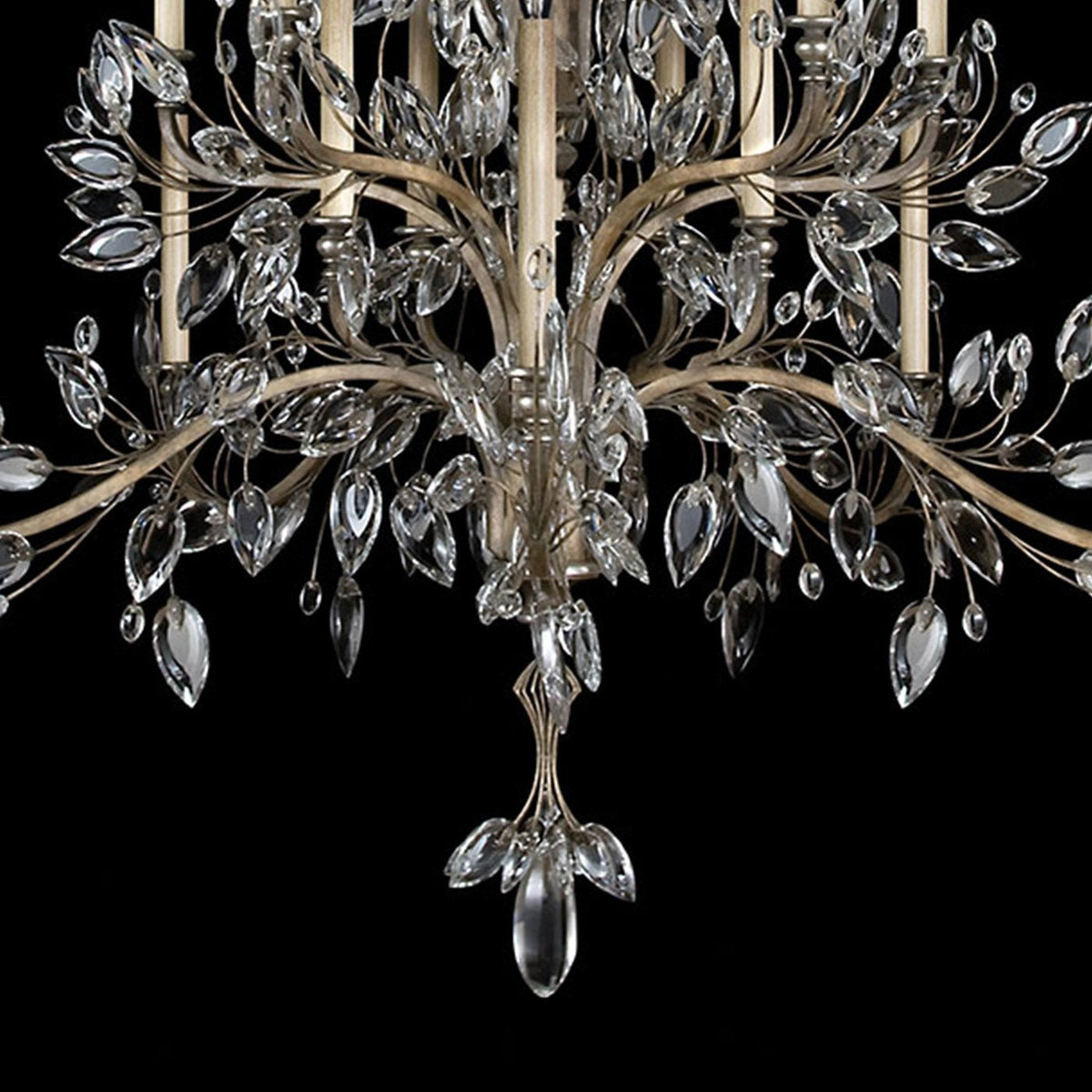 Fine Art Crystal Laurel 75" Round Chandelier