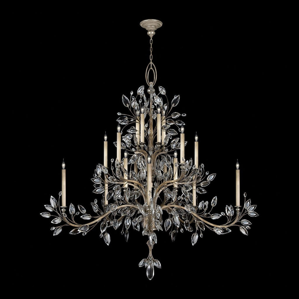 Fine Art Crystal Laurel 75" Round Chandelier