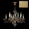 Fine Art Lamps Crystal Laurel 43 Inch 10 Light Chandelier Cp446752
