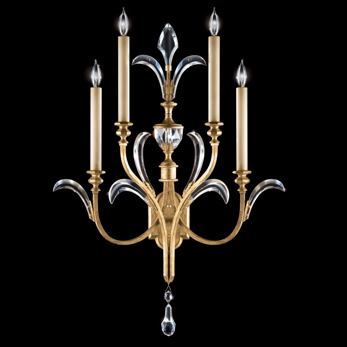 Fine Art Lamps Beveled Arcs 36 Inch Wall Sconce Cp100336