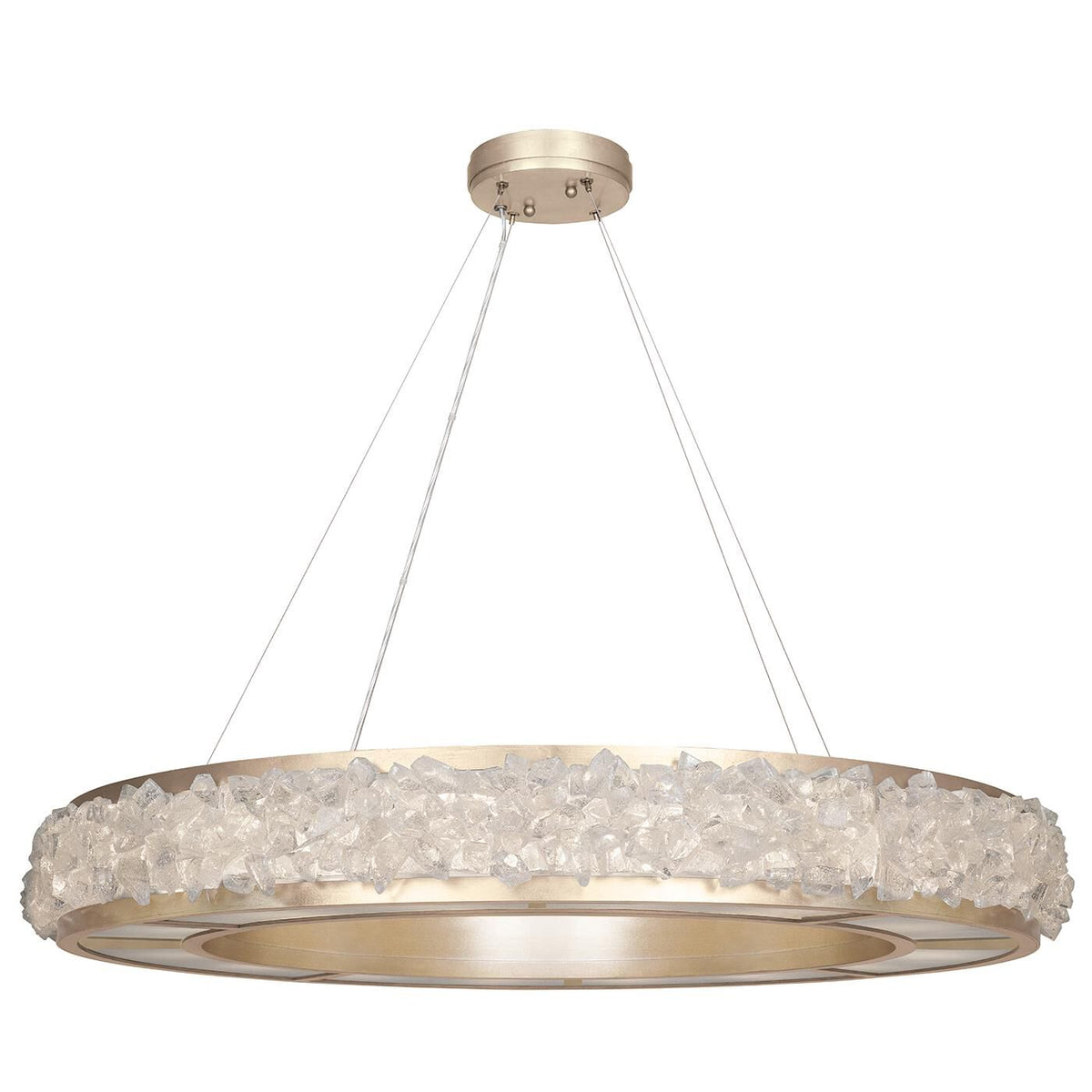 Fine Art Lamps Arctic Halo 38 Inch Large Pendant Cp109789