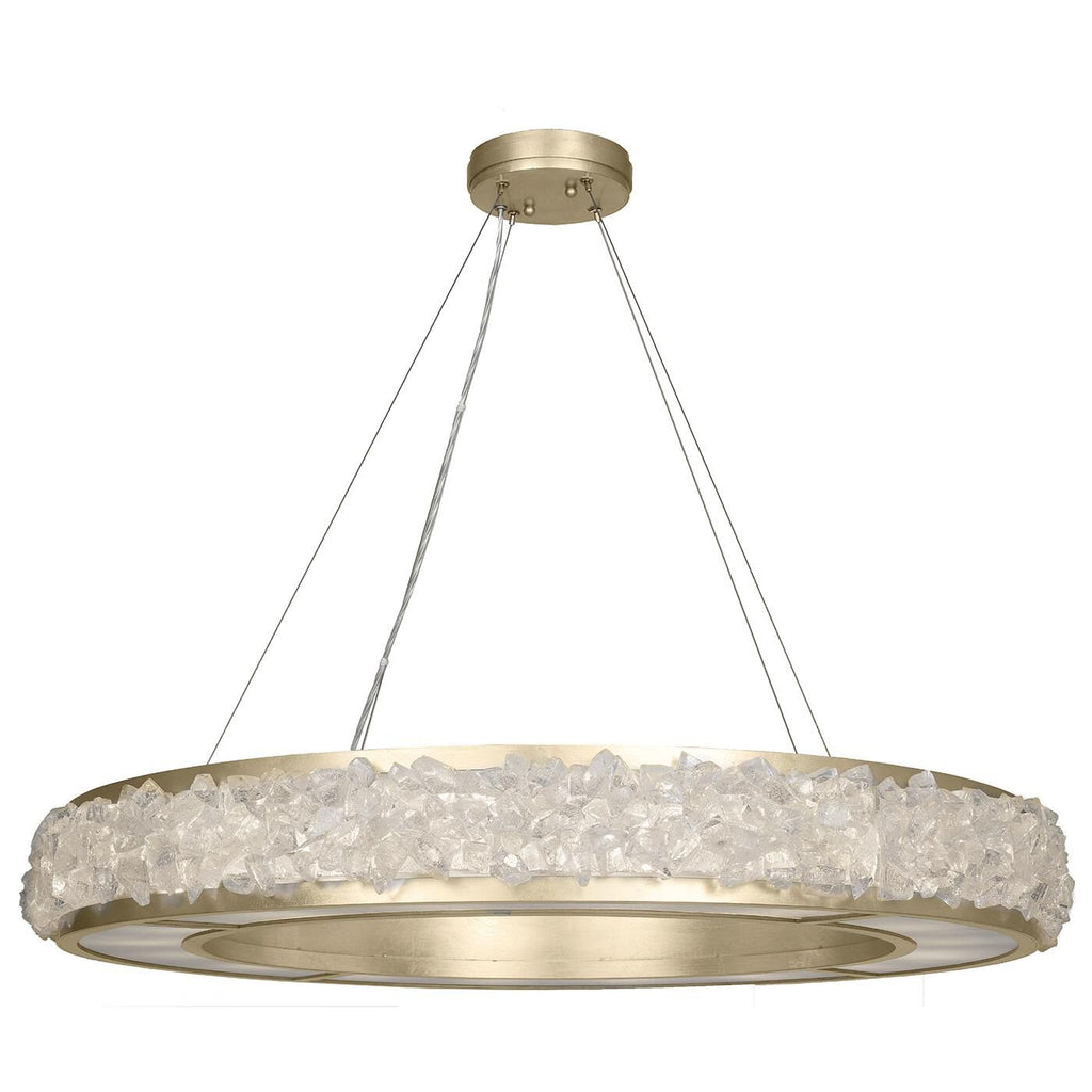 Fine Art Lamps Arctic Halo 38 Inch Large Pendant Cp109789