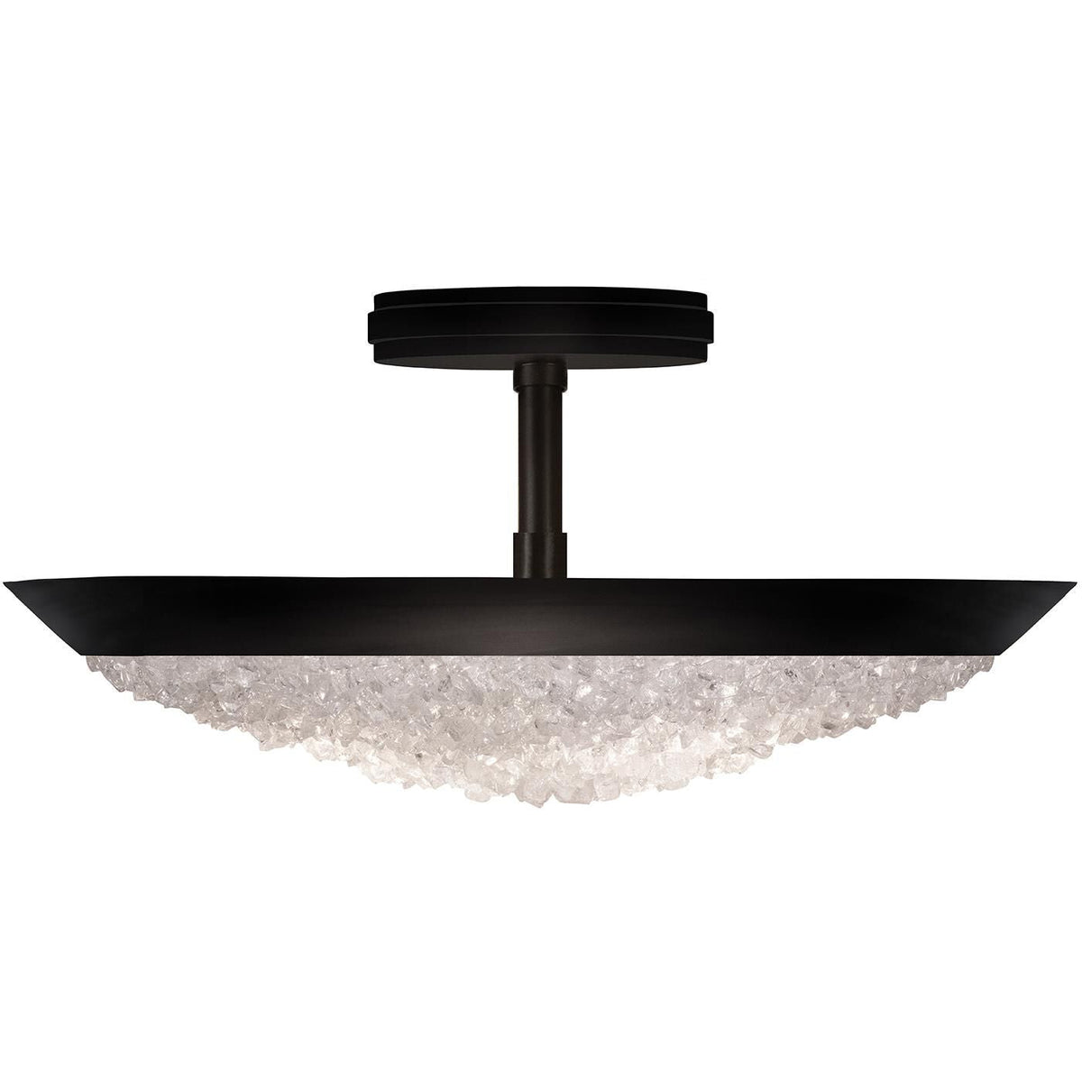Fine Art Lamps Arctic Halo 20 Inch 3 Light Semi Flush Mount Cp109952