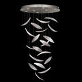 Fine Art Lamps Elevate 32 Inch Led Large Pendant Cp446896