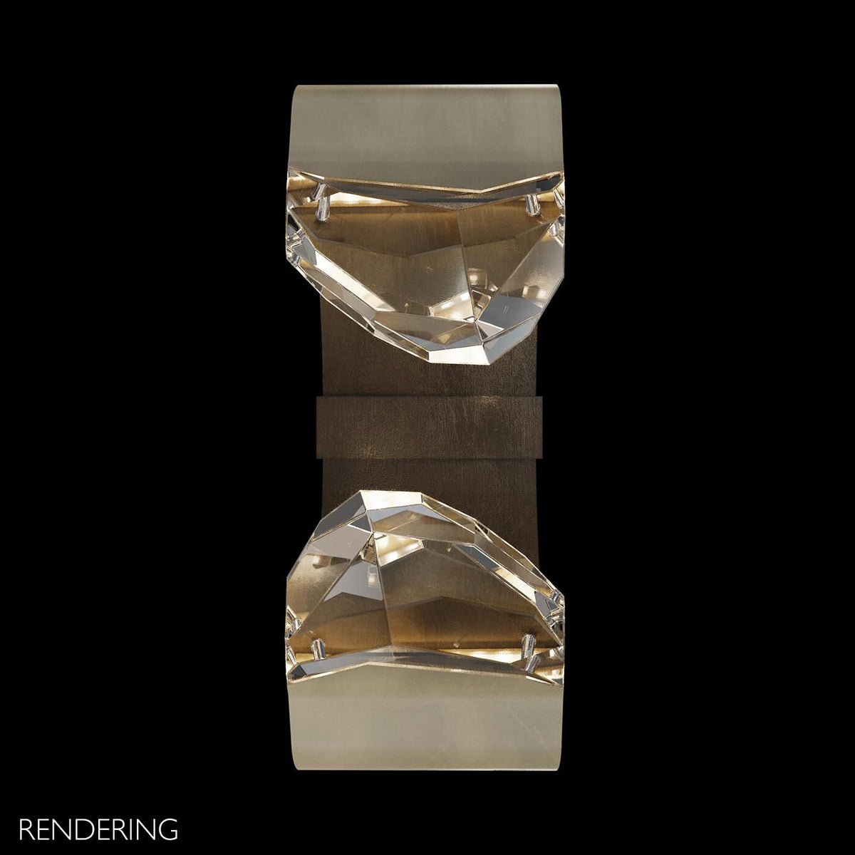 Fine Art Lamps Strata 15 Inch Led Wall Sconce Cp737291