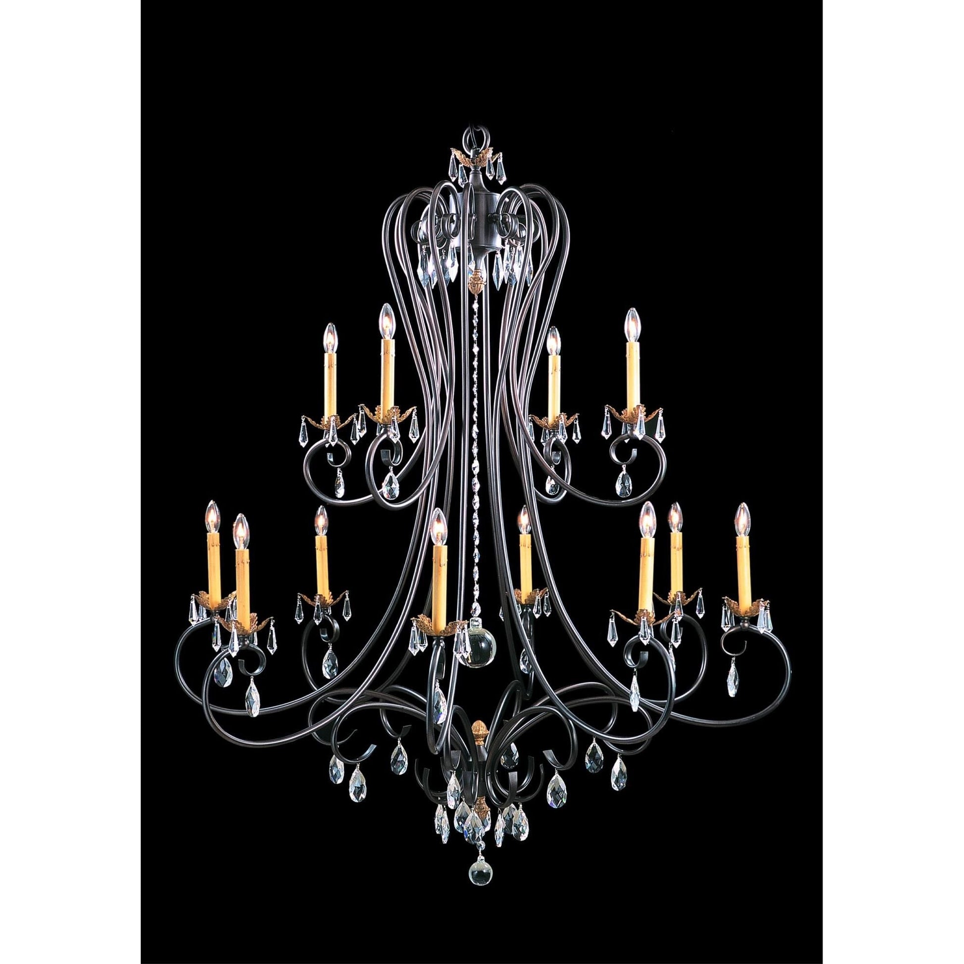 Framburg Liebestraum 46 Inch 12 Light Chandelier Cp120198