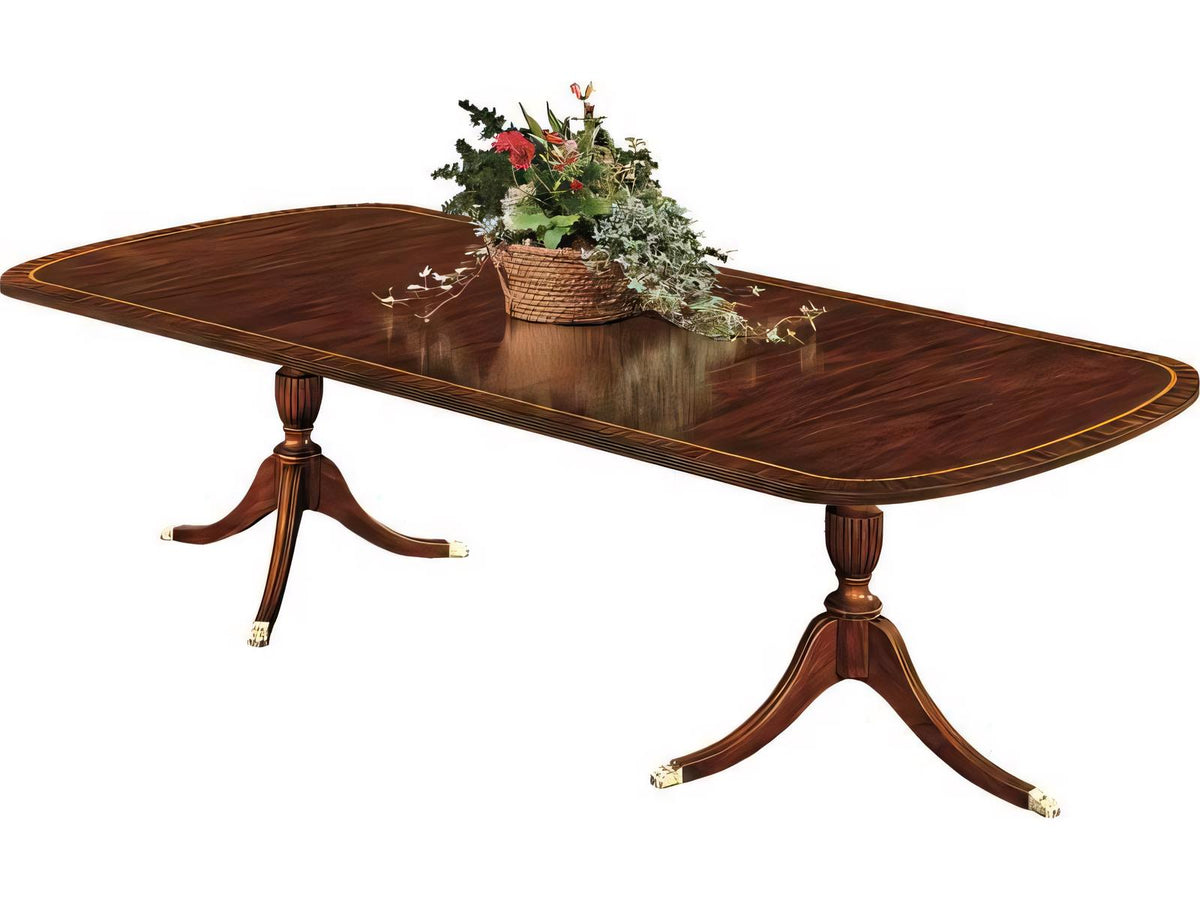 Extendable Rectangular Wood Dining Table
