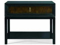 Greg Rectangular End Table with Espresso Wood Finish