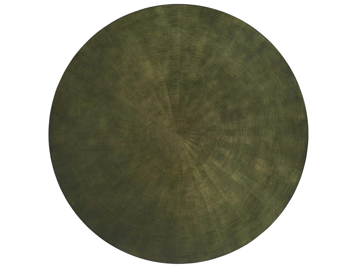 Stellan Round Wood Raven Wings Coffee Table