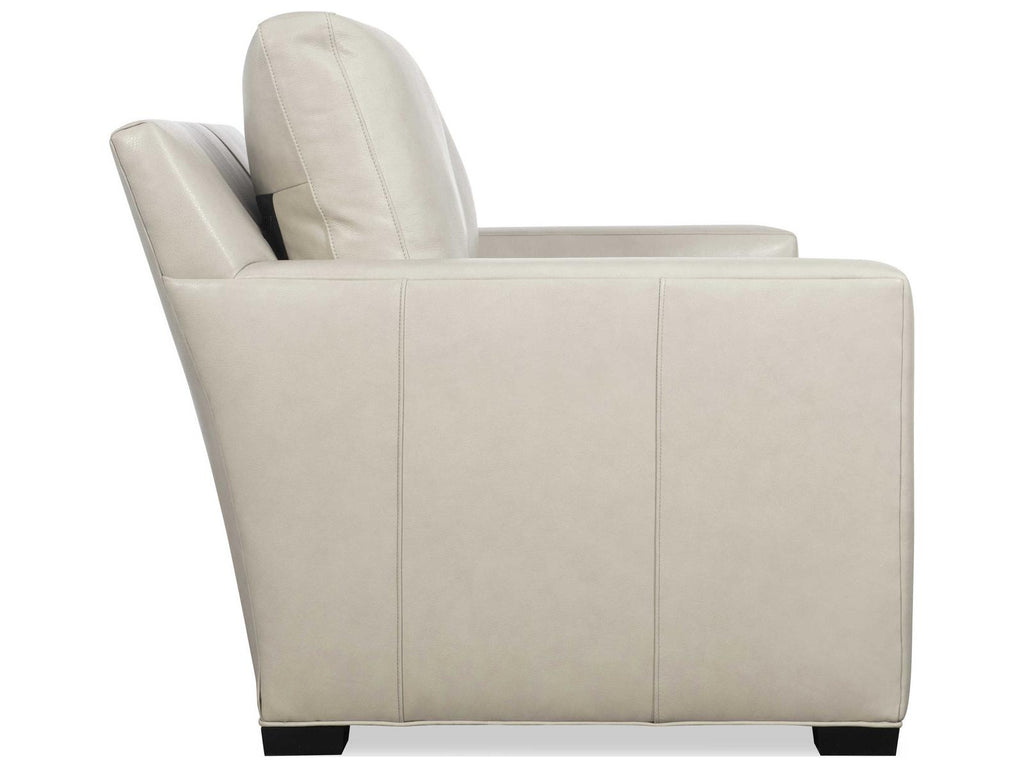 Hancock and Moore Lawson Fergus Bisque Leather Loveseat
