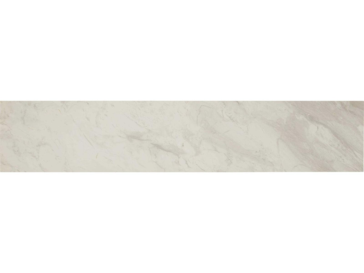 Melange Noelle Credenza in Cream White with Marble Top
