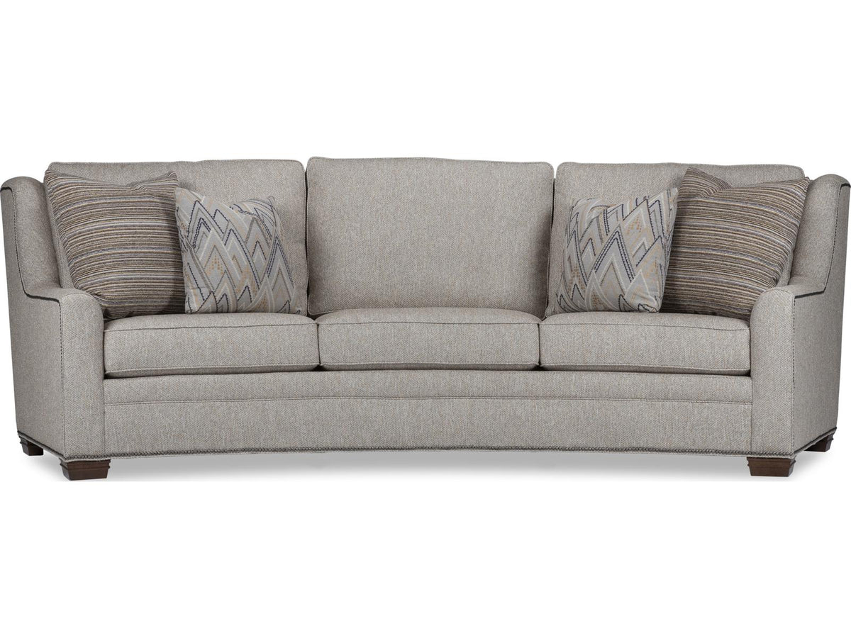 3-Seat Unwind Upholstered Sofa with Tall Back