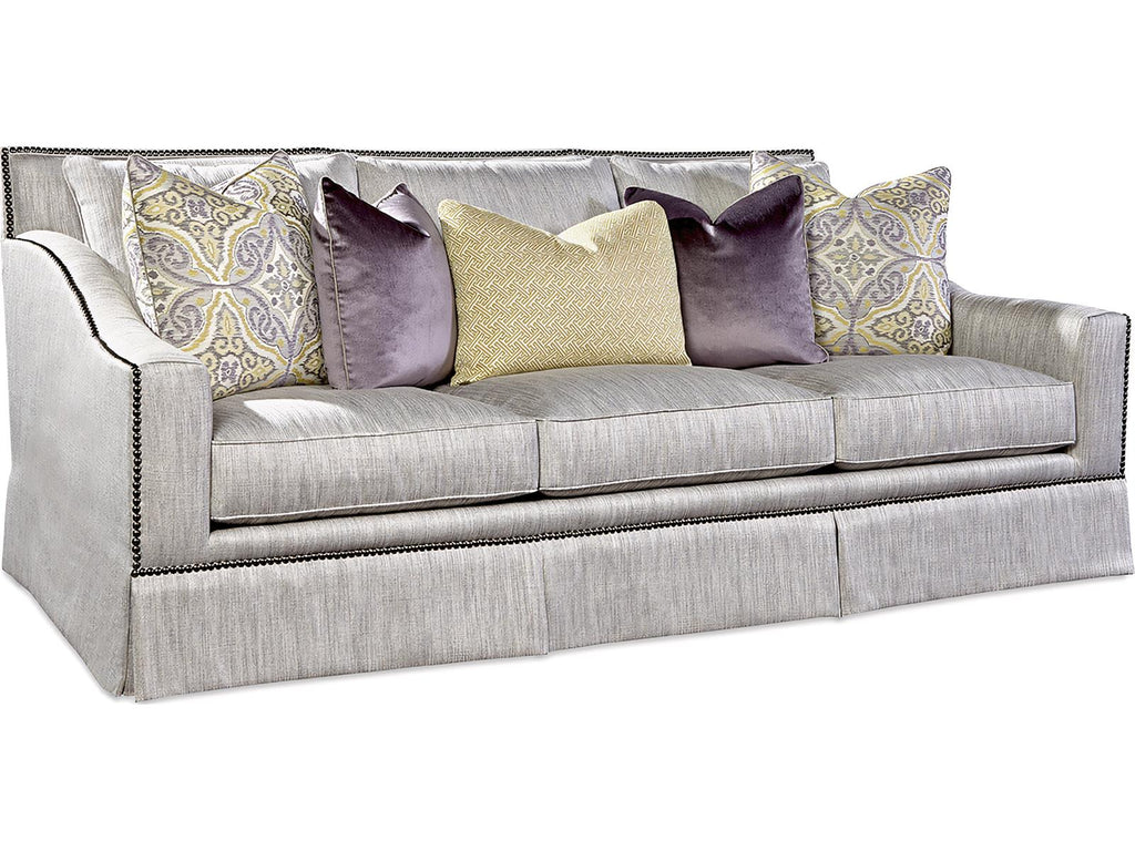 Aven Upholstered Sofa with Nailhead Trim