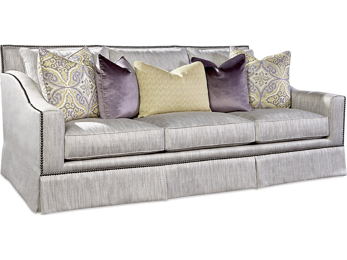 Aven Upholstered Sofa with Nailhead Trim