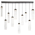 Hammerton Studio Ledgestone 10 Inch 10 Light Led Linear Suspension Light Cp416229