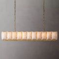 Harlow Calcite Rectangular Chandelier W 74"