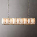 Harlow Calcite Rectangular Chandelier W 62"