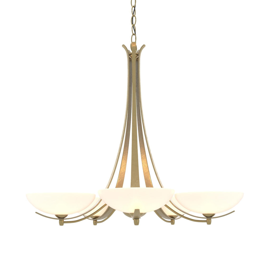 Hubbardton Forge Aegis 31 Inch 5 Light Chandelier Cp7343