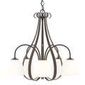Hubbardton Forge Sweeping 24 Inch 5 Light Chandelier Cp7434