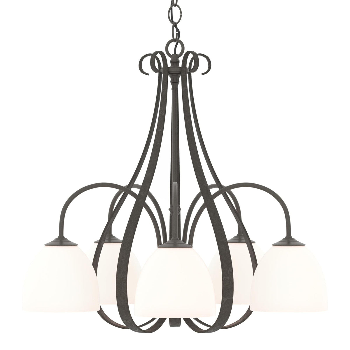 Hubbardton Forge Sweeping 24 Inch 5 Light Chandelier Cp7434