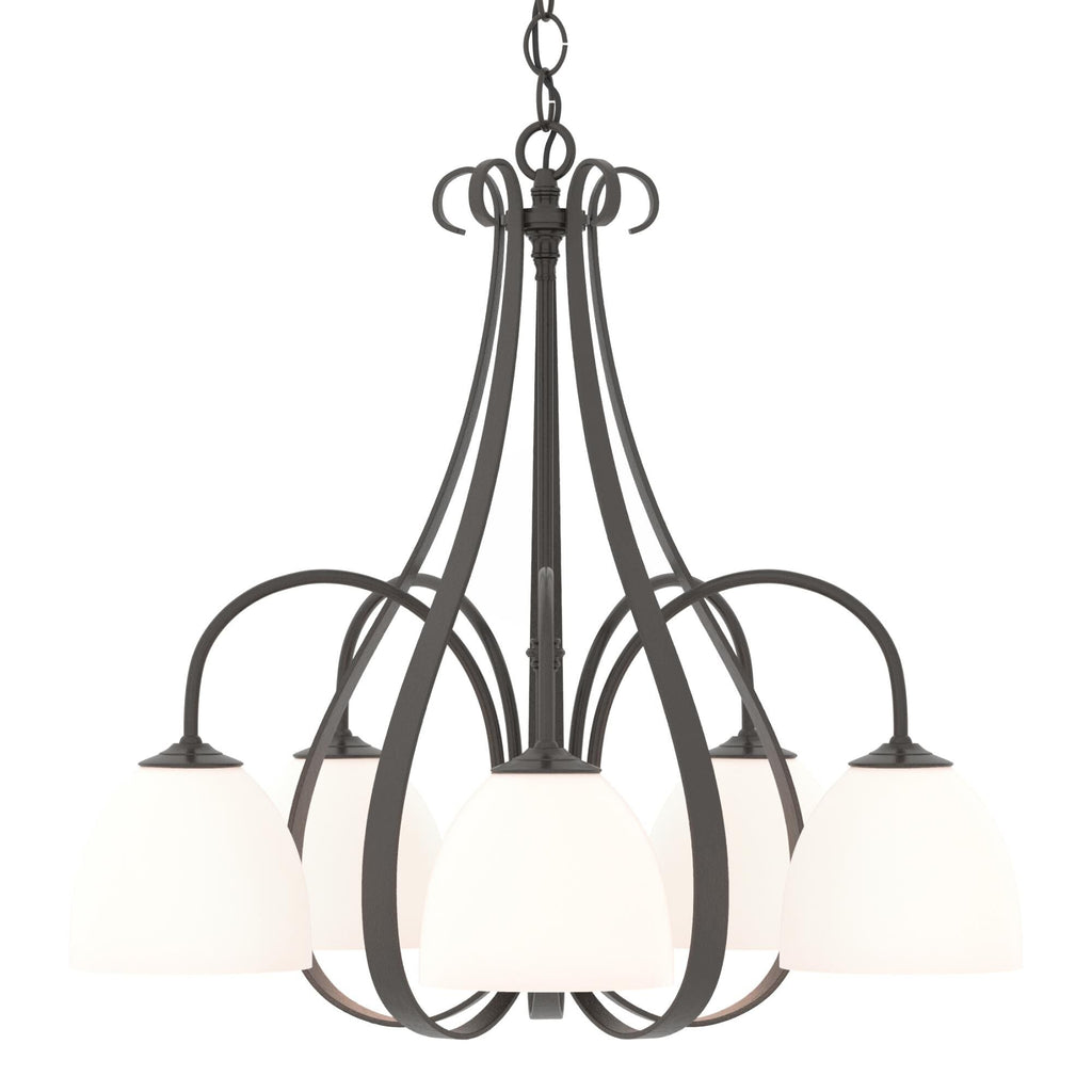 Hubbardton Forge Sweeping 24 Inch 5 Light Chandelier Cp7434
