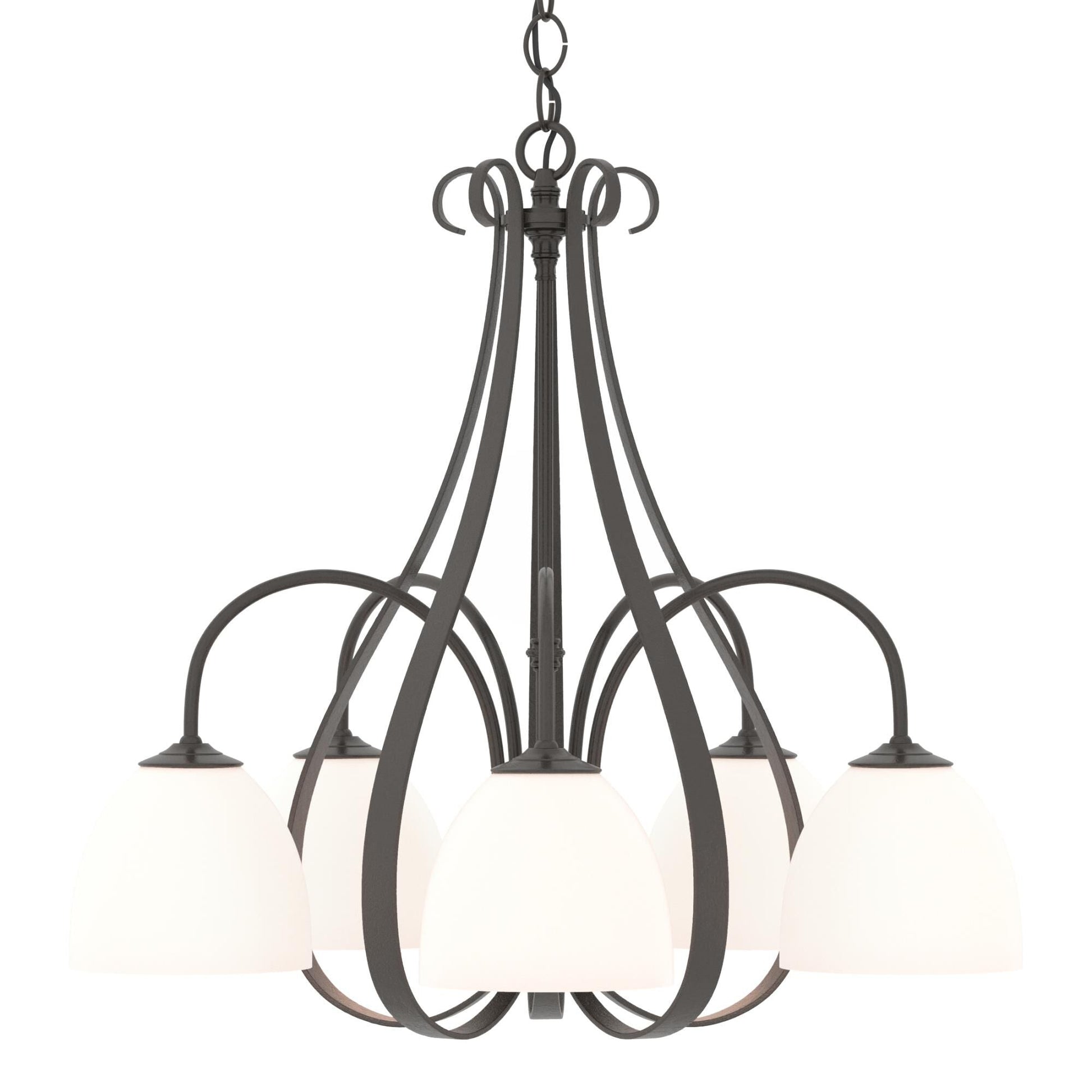 Hubbardton Forge Sweeping 24 Inch 5 Light Chandelier Cp7434