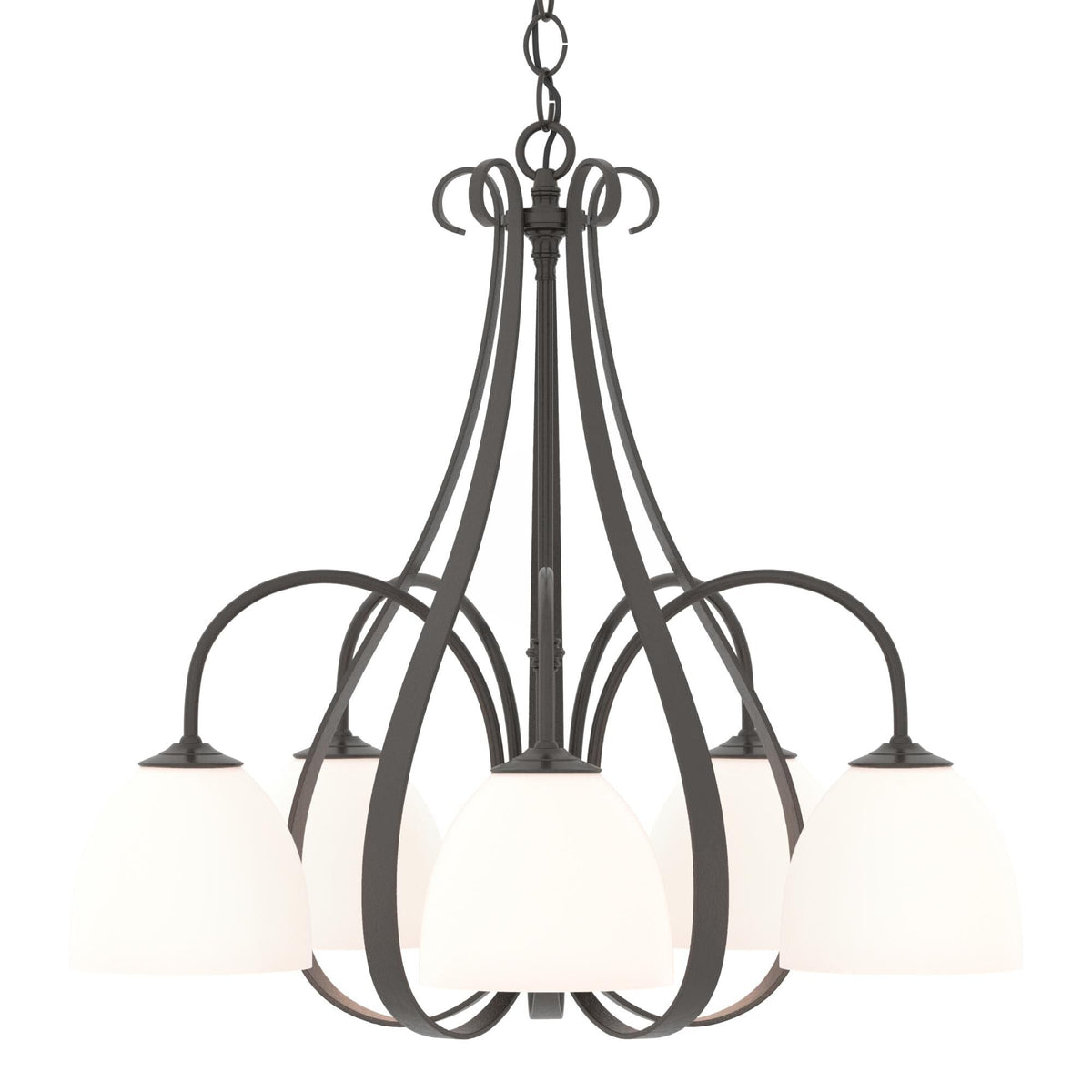 Hubbardton Forge Sweeping 24 Inch 5 Light Chandelier Cp7434
