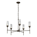 Hubbardton Forge Luma 30 Inch 5 Light Chandelier Cp270431