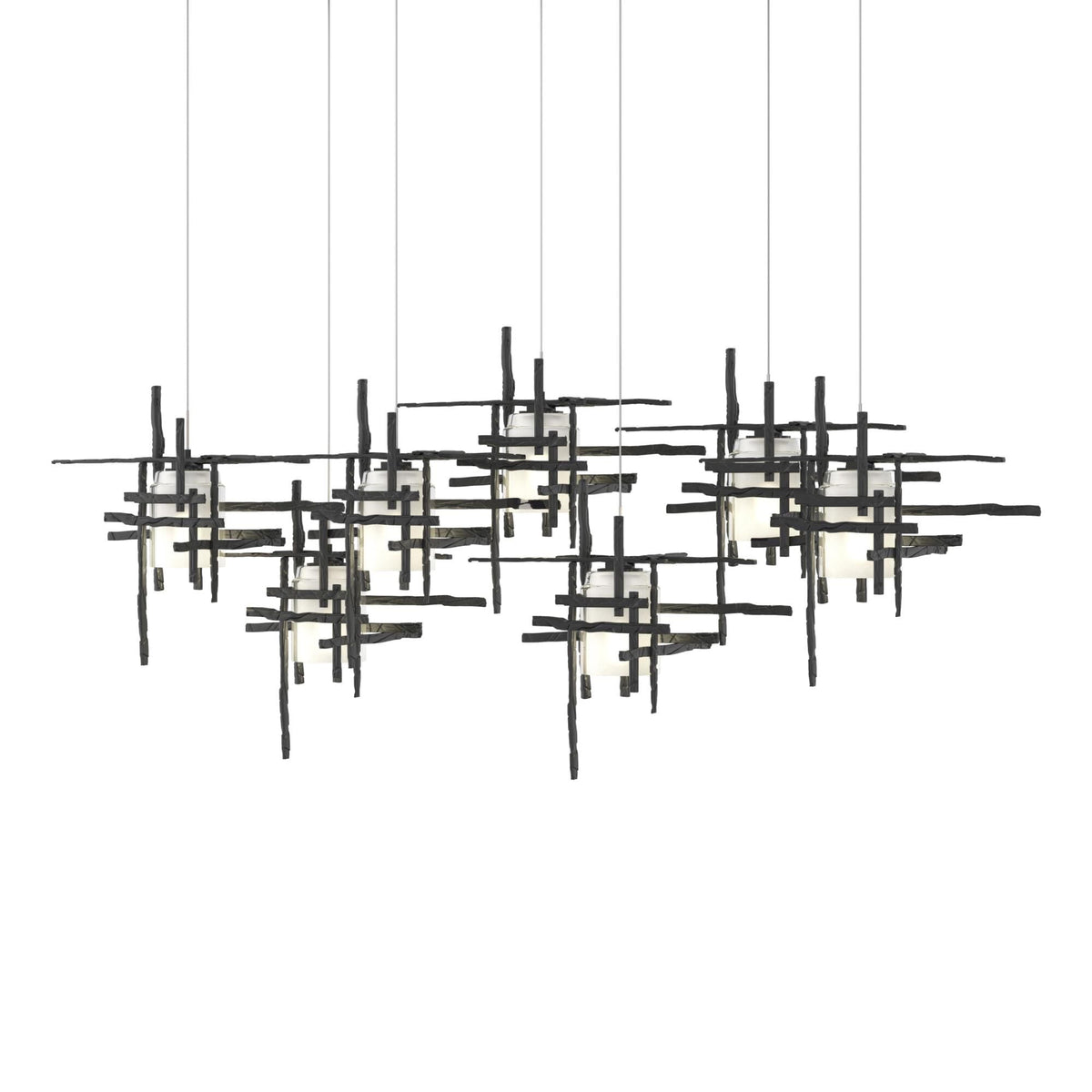 Hubbardton Forge Tura 53 Inch 7 Light Led Linear Suspension Light Cp737755