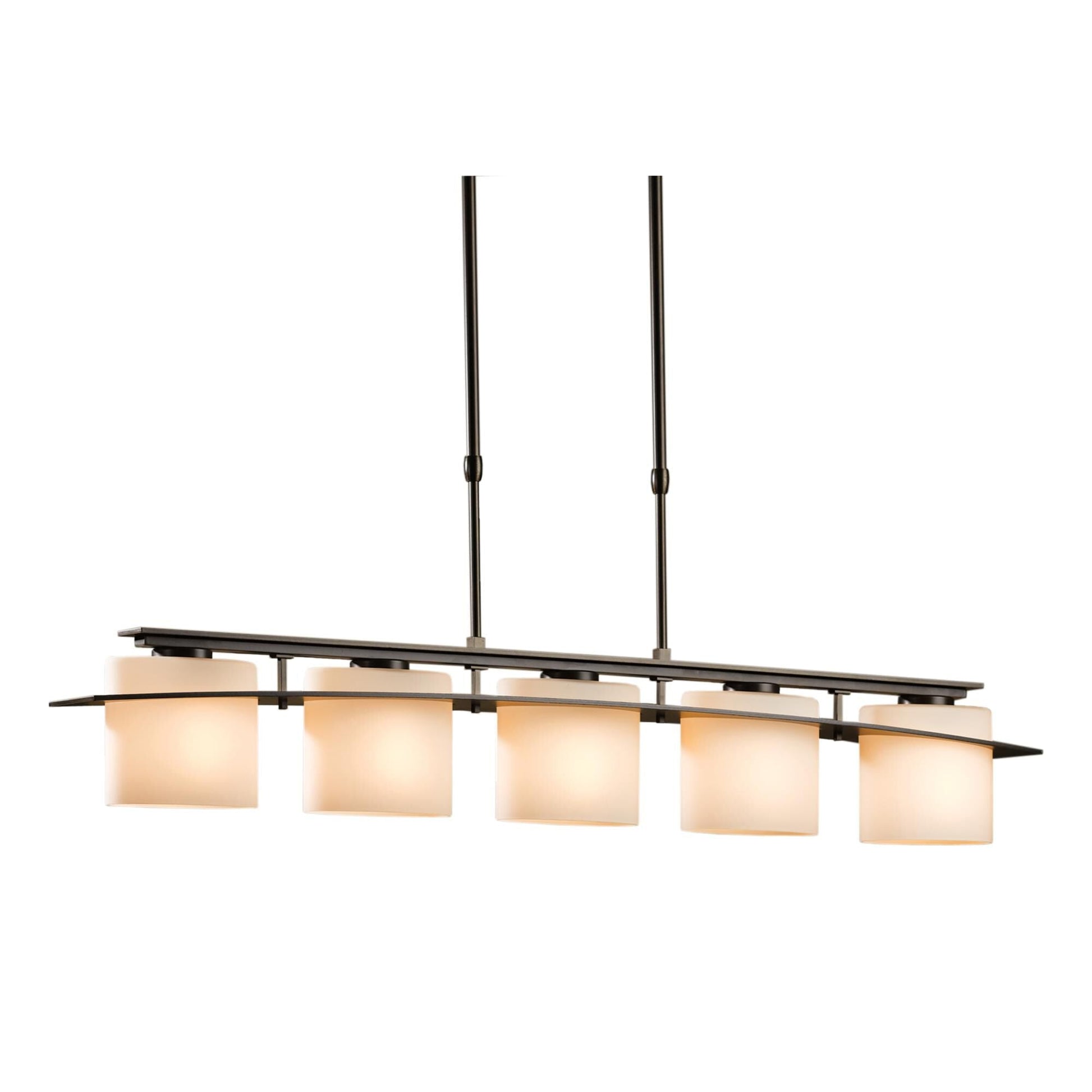 Hubbardton Forge Arc Ellipse 41 Inch 5 Light Linear Suspension Light Cp18270