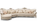 671 6-Seat Upholstered Sectional Sofa in Beige