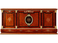 E-38 83-Inch Walnut Wood Sideboard