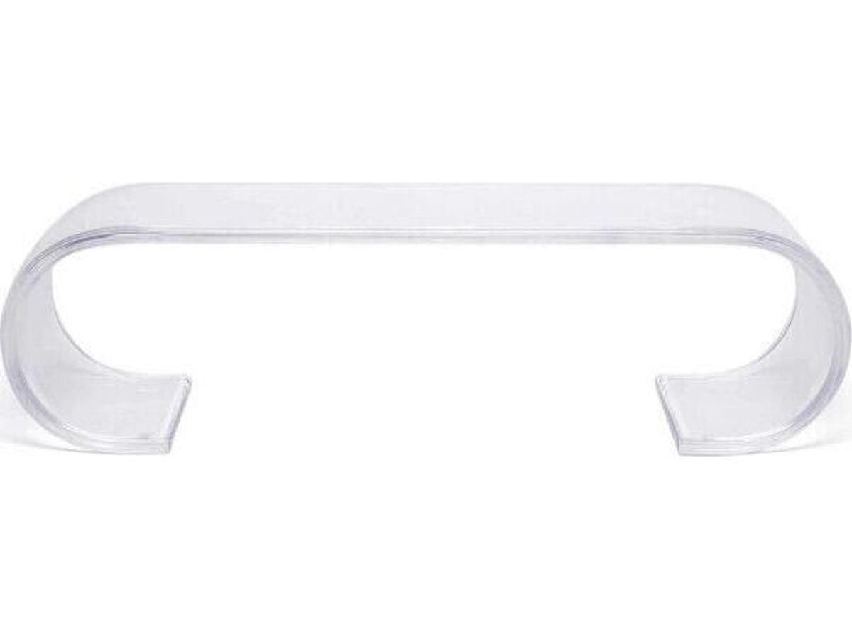 Chelsea Rectangular Acrylic Clear Coffee Table