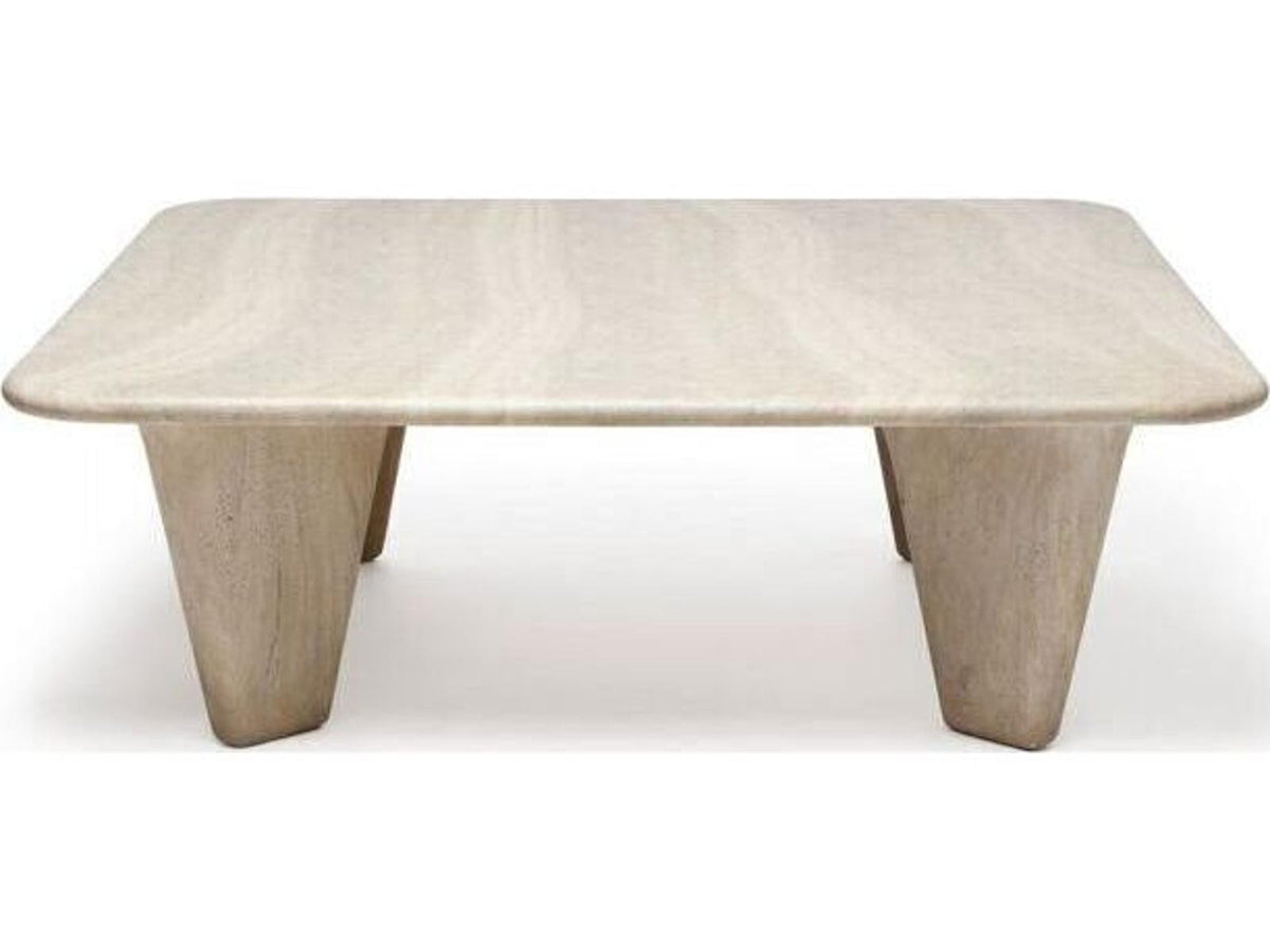 Lavenue Square Concrete Cavern Coffee Table