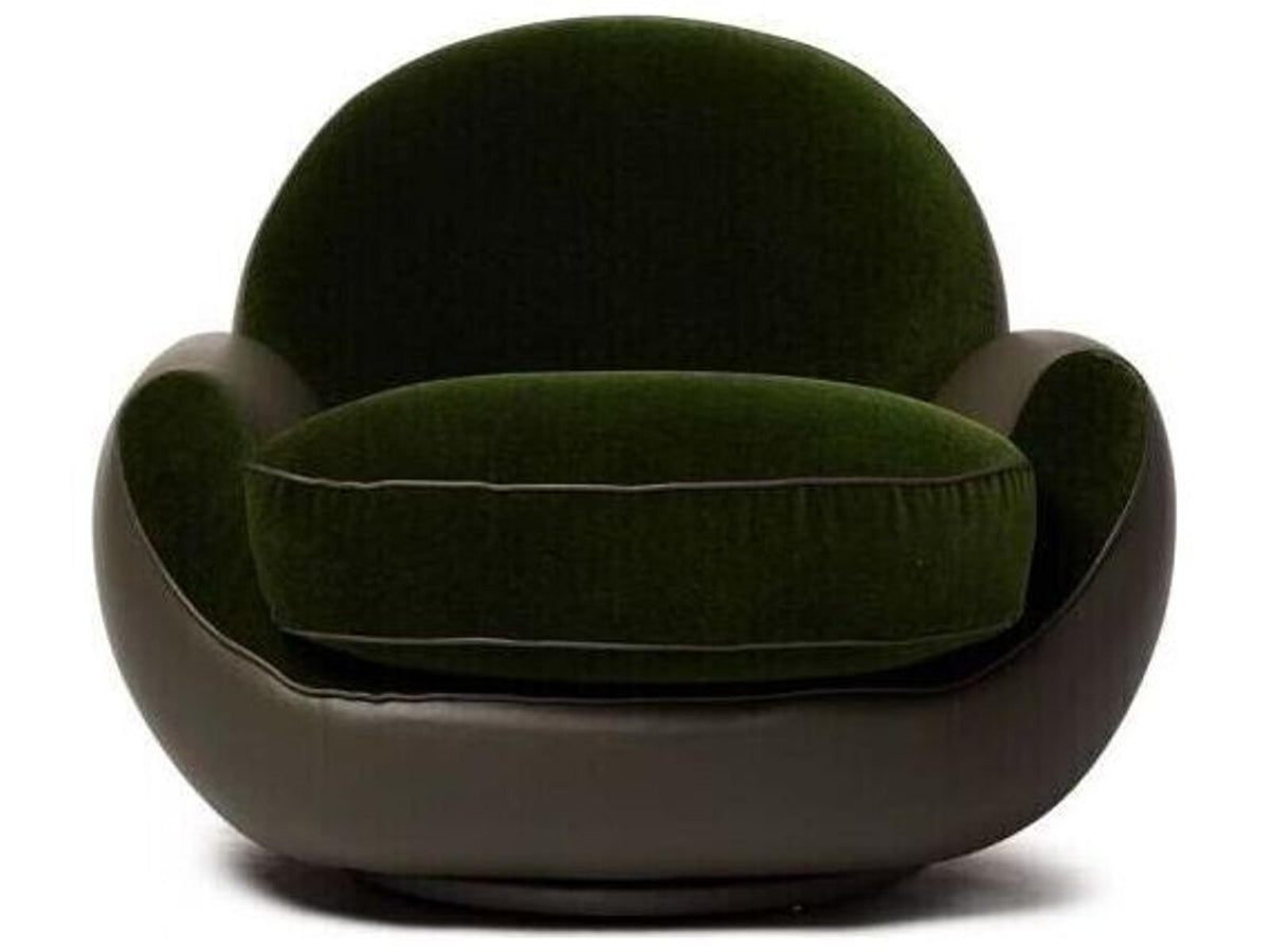Laurent Velvet Accent Chair Modern Contemporary Style