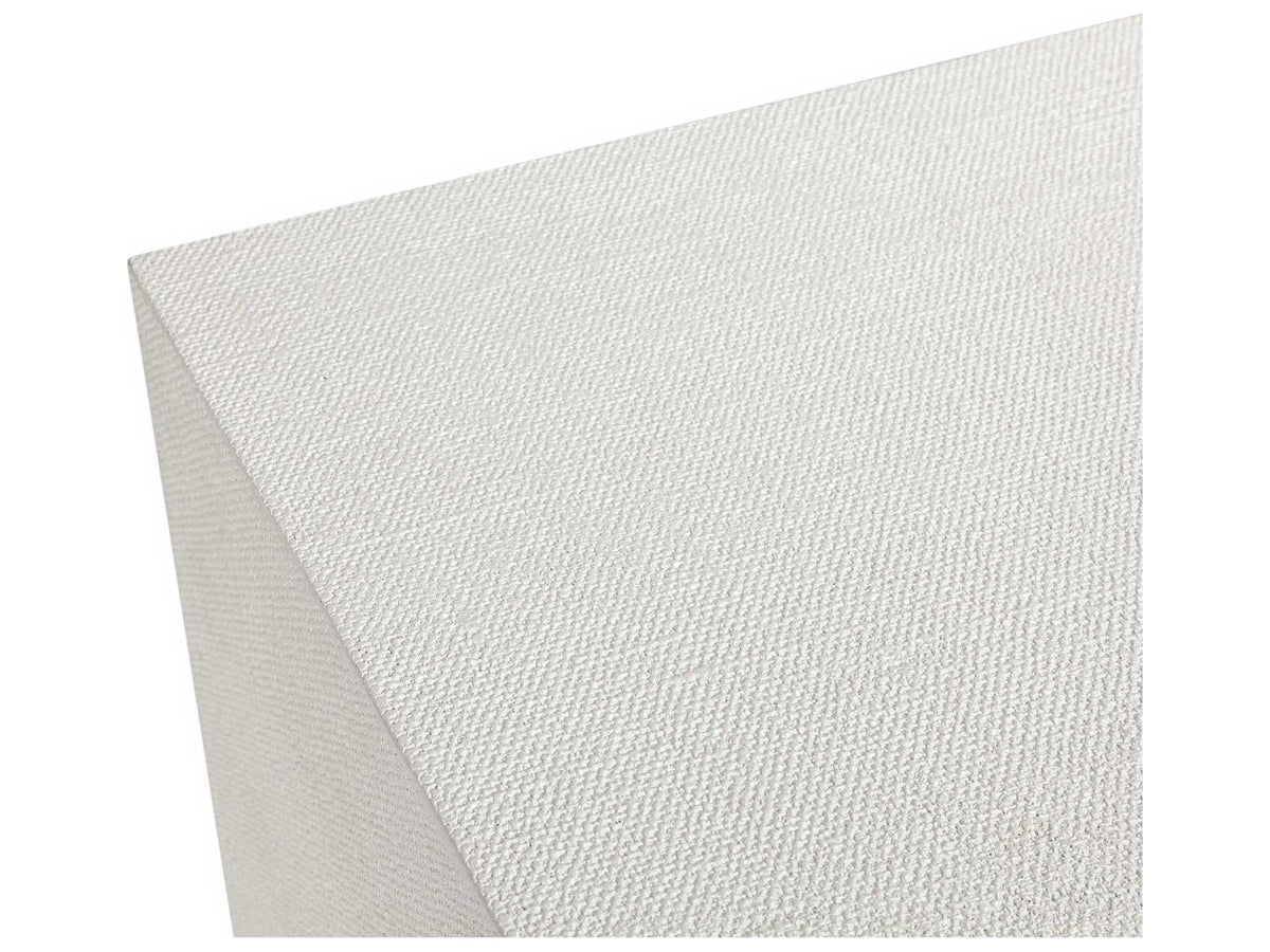 Taylor 6-Drawer Dresser Faux Linen and Champagne Silver