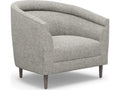 Capri Accent Chair in Rock Dark Grey Loma Weave