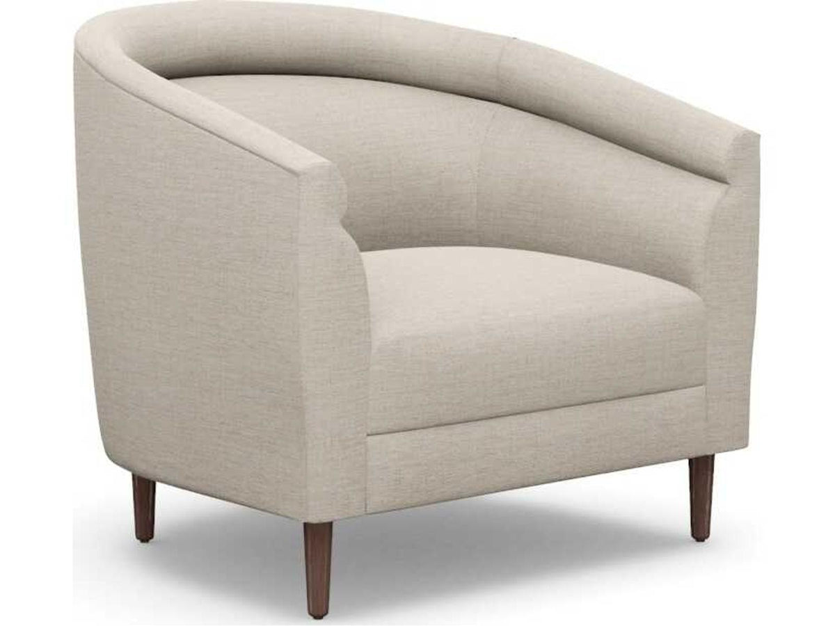 Capri Accent Chair in Beige Fabric