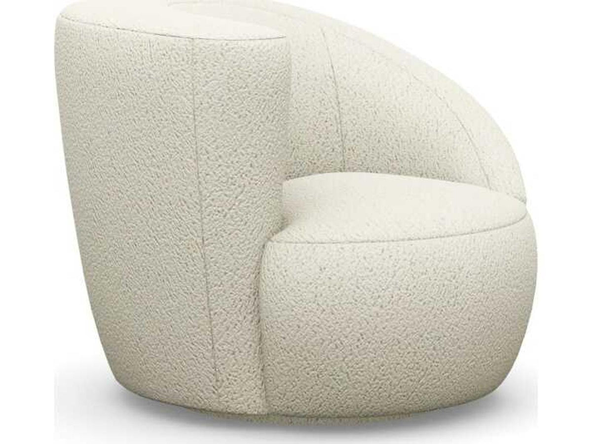 Carlisle Swivel Cream Accent Chair