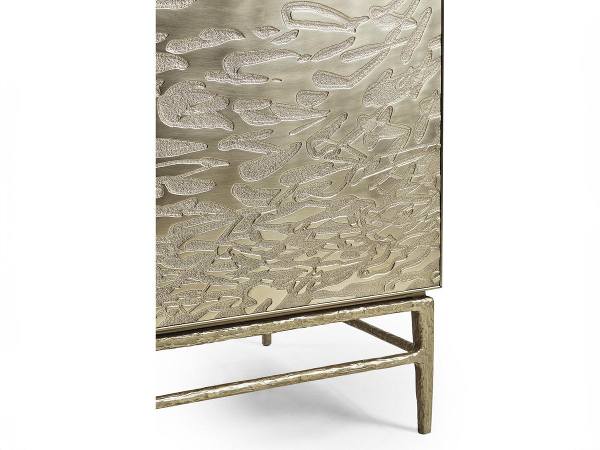 Water 3-Drawers Light Wood Oak Dresser