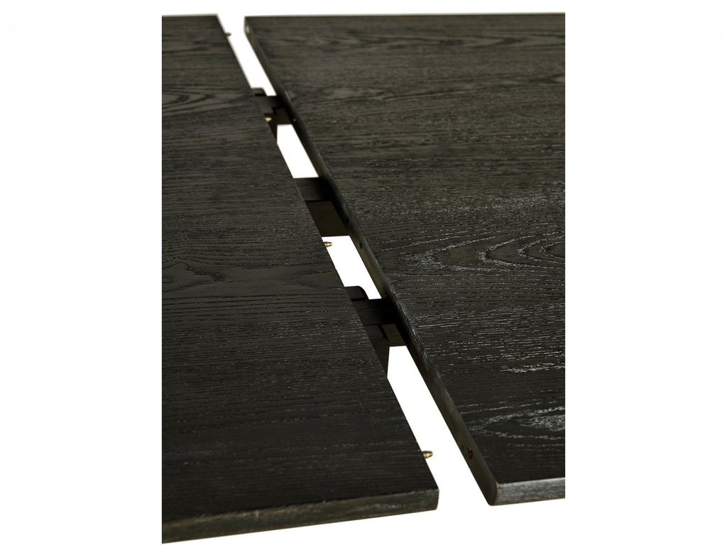Timeless Epoch Rectangular Ebonized Oak Dining Table