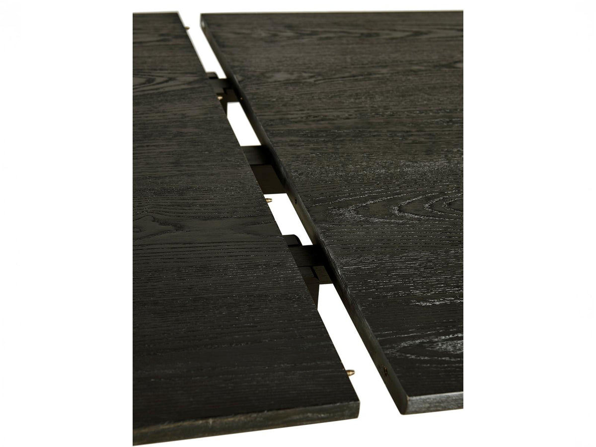 Timeless Epoch Rectangular Ebonized Oak Dining Table