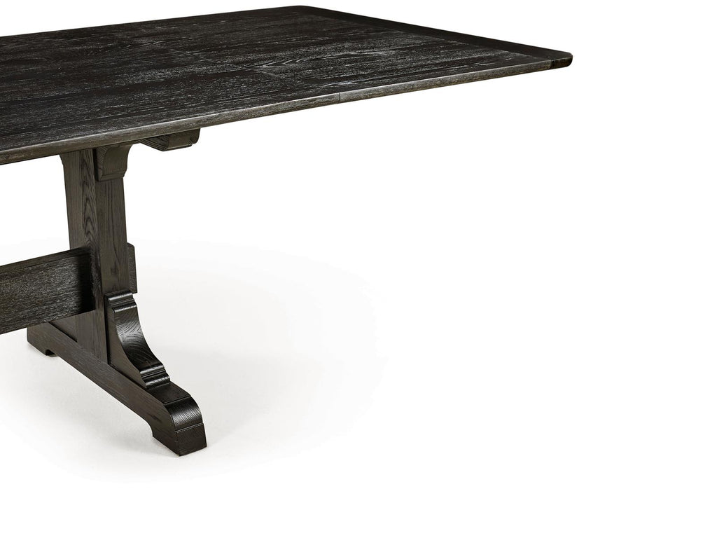 Timeless Epoch Rectangular Ebonized Oak Dining Table