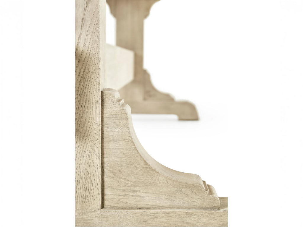 Epoch Extendable Rectangular Dining Table Stripped Oak Finish