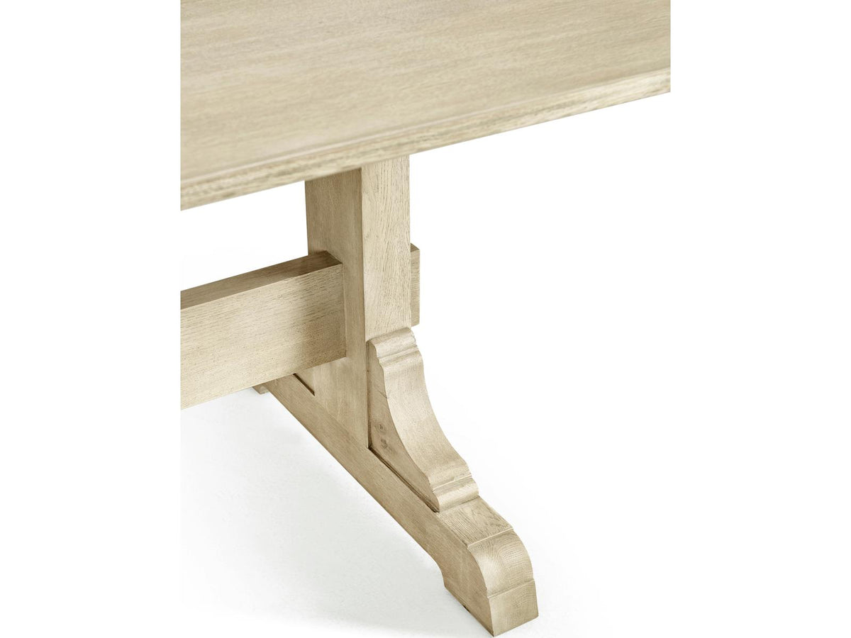 Epoch Extendable Rectangular Dining Table Stripped Oak Finish