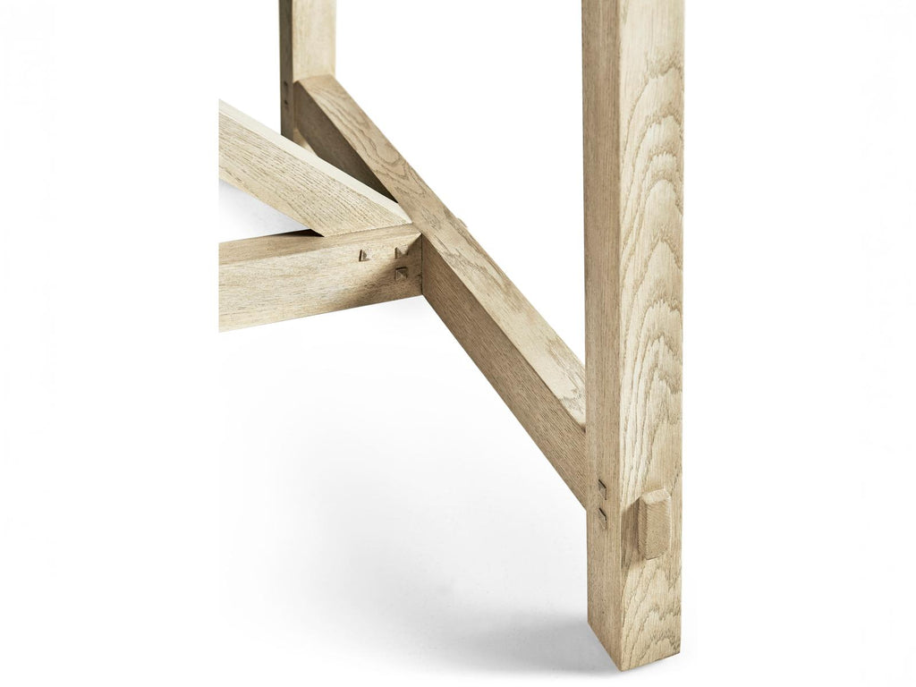 Timeless Sidereal Rectangular Dining Table in Stripped Oak