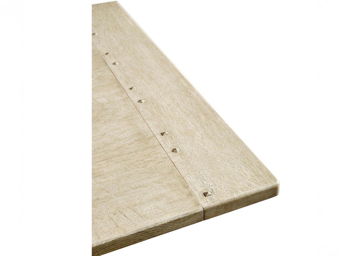 Timeless Sidereal Rectangular Dining Table in Stripped Oak
