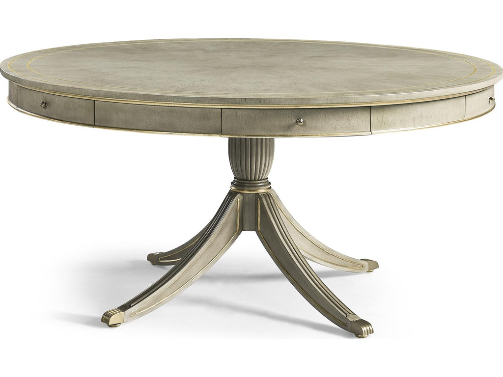 Buckingham Round 62-Inch Dining Table in Buckingham Grey