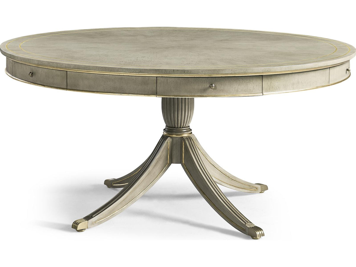 Buckingham Round 62-Inch Dining Table in Buckingham Grey