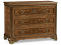 Viceroy 3-Drawer Traditional Mahogany Wood Nightstand